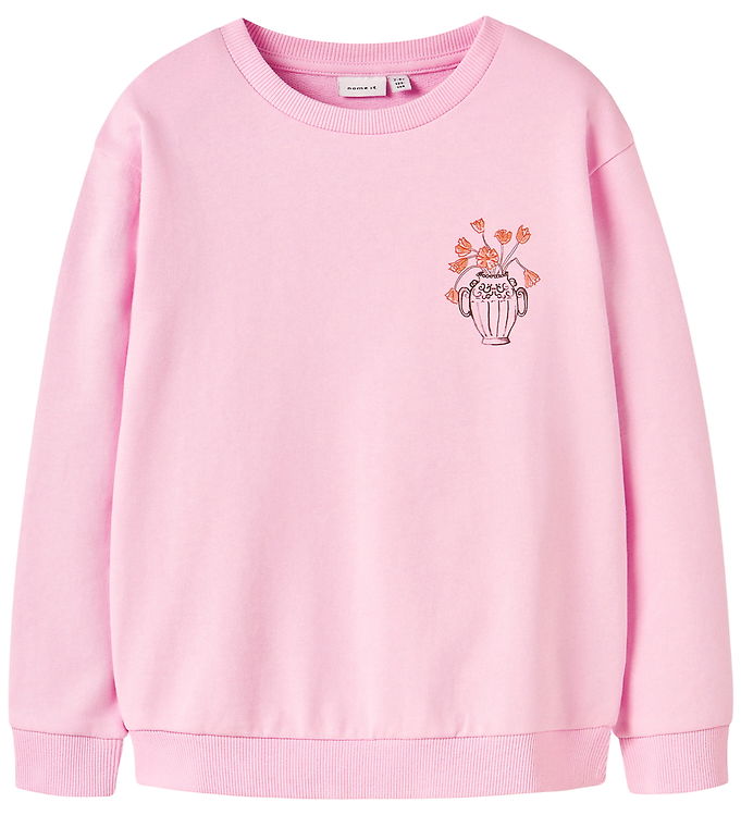 Name It Sweatshirt - NkfNaja - Sweet Dreams m. Vase