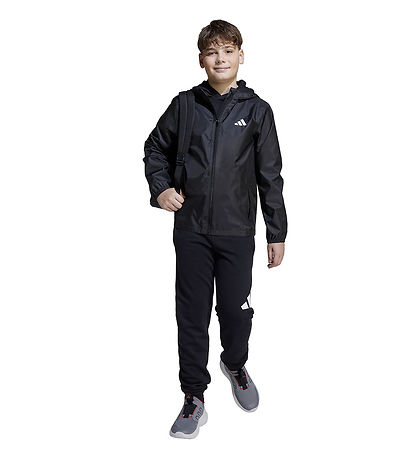 adidas Performance Regnjakke - J Rain - Black