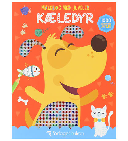 Forlaget Tukan Malebog m. Juveler - Kæledyr