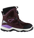 Ecco Vinterstøvler - Snow Mountain - Boa - Tex - Black/Fig