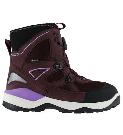 Ecco Vinterstøvler - Snow Mountain Boa Gtx - Black/Fig/Fig