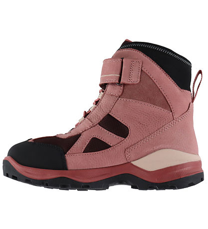 Ecco Vinterstøvler - Snow Mountain 1S Wp - Black/Petal/Fig