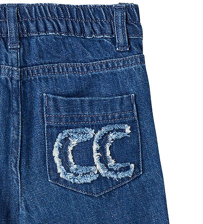 Copenhagen Colors Jeans - Pocket Embro - Dark Indigo Blue