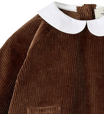 Copenhagen Colors Kjole - Baby Sæt - DK. Brown Comb