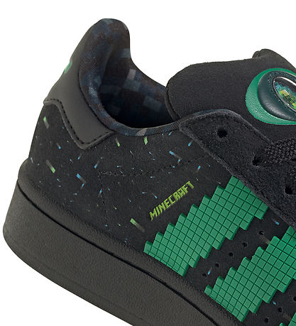 adidas Originals Sko - Minecraft - Campus OOs J - Cblack/Secorg/