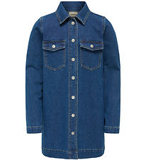 Kids Only Kjole - KogBelle - Medium blue Denim