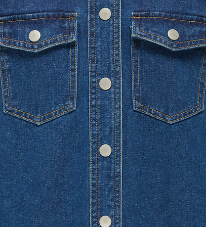 Kids Only Kjole - KogBelle - Medium blue Denim