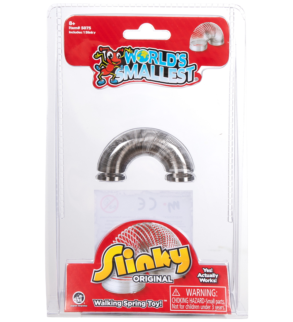 Das kleinste Spielzeug der Welt – die Slinky - World's Smallest - One Size - Spielzeug