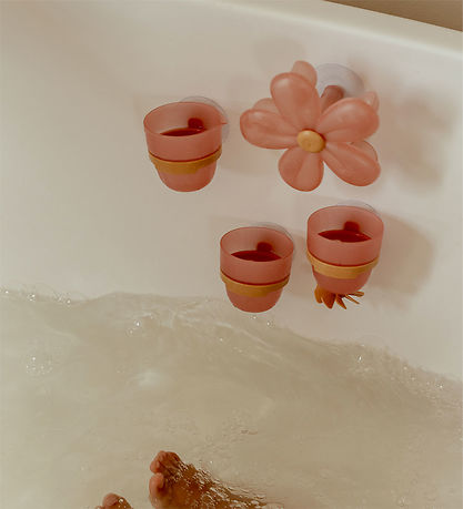 Little Dutch Badelegetøj - Badekopper - Flower - Pink