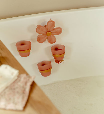 Little Dutch Badelegetøj - Badekopper - Flower - Pink