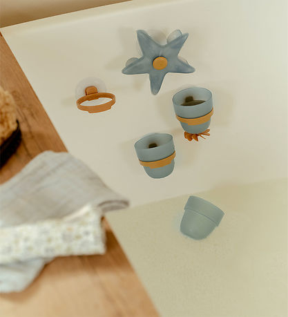 Little Dutch Badelegetøj - Badekopper - Starfish - Blue