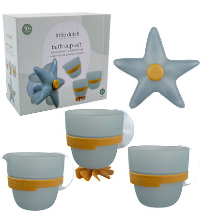 Little Dutch Badelegetøj - Badekopper - Starfish - Blue