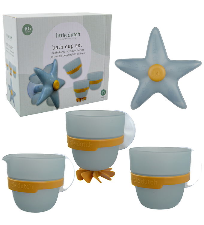 Little Dutch Badelegetøj - Badekopper - Starfish - Blue