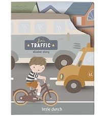 Little Dutch Bog m. Klistermærker - Blue