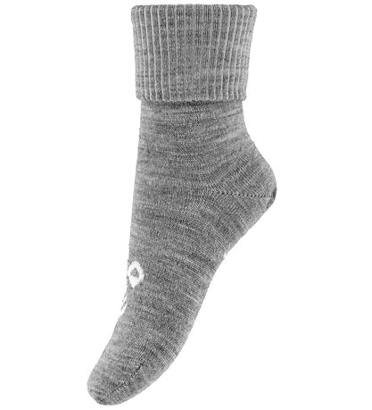 Hummel Strømper - HmlMini - 2-pak - Grey Melange/ Twillight Mauv