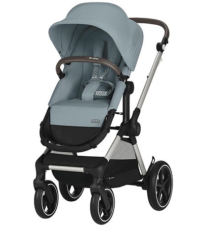 Cybex Klapvogn/Barnevogn - EOS LUX TPE Stormy Blue - Light Blue
