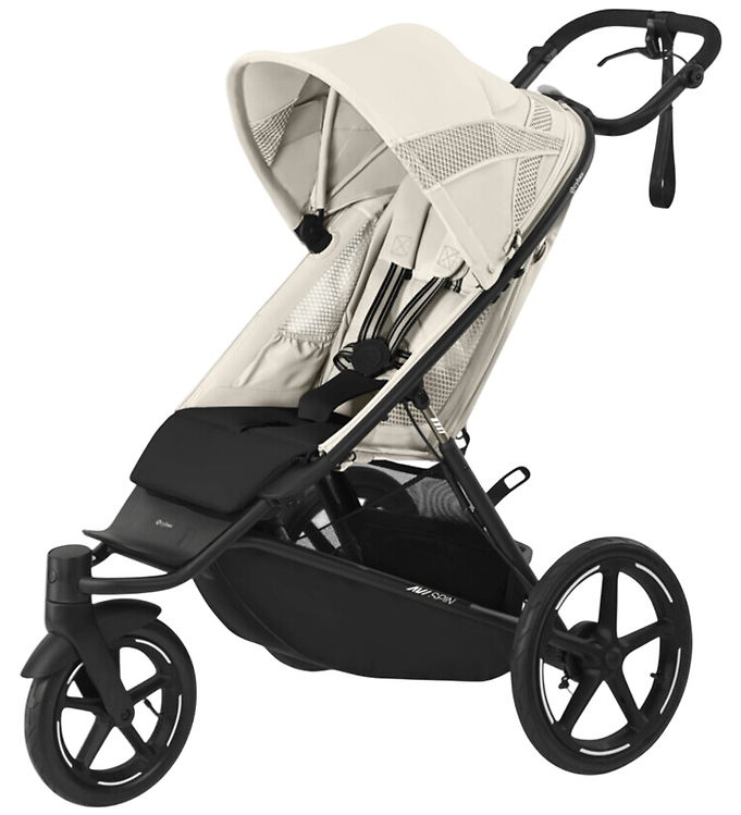Cybex Klapvogn - Avi Spin BLK Seashell - Light Beige Cybex Klapvogn - Avi Spin BLK Seashell - Light Beige