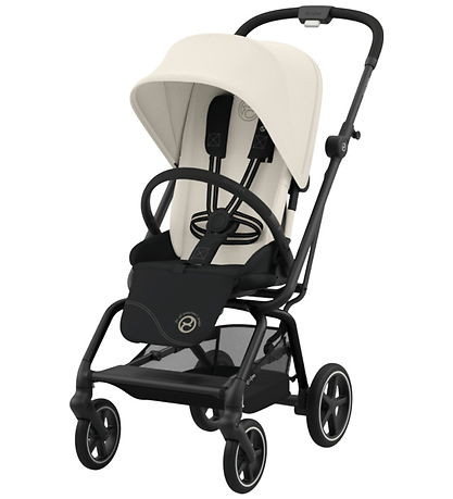 Cybex Klapvogn - Eezy S Twist+ 2 BLK - Canvas White/Light Beige