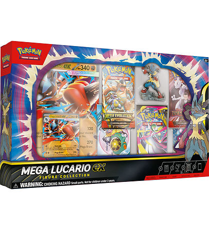 Pokémon Samlekort - Poke Box Figure Mega Lucario ex