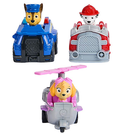 Paw Patrol Biler - Core Rescue Racer - 3-pak