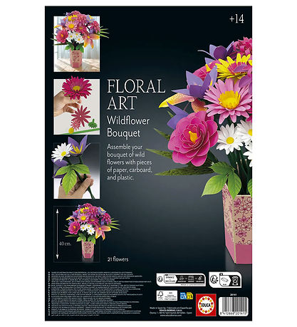 Educa Floral Art - Bouquet Of Wild Flowers