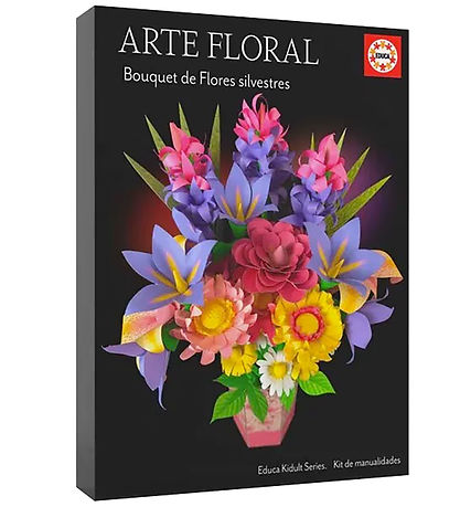 Educa Floral Art - Bouquet Of Wild Flowers