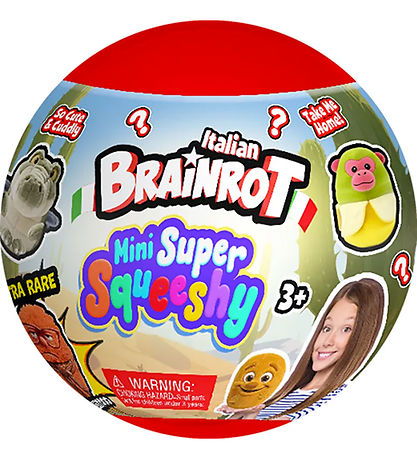 Brainrot Bamse - Mini Super Squeeshy - Asst.