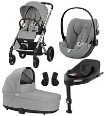 Cybex Bundle - Balios S Lux/Cloud G i-Size Plus - Grå