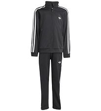 adidas Originals Sweatsæt - FIREBIRD TS - Sort/Hvid