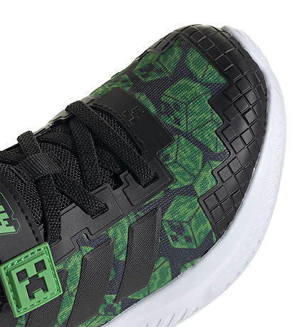 adidas Performance Sko - MINECRAFT FORTARUN - CBLACK/CBLACK/FTWW
