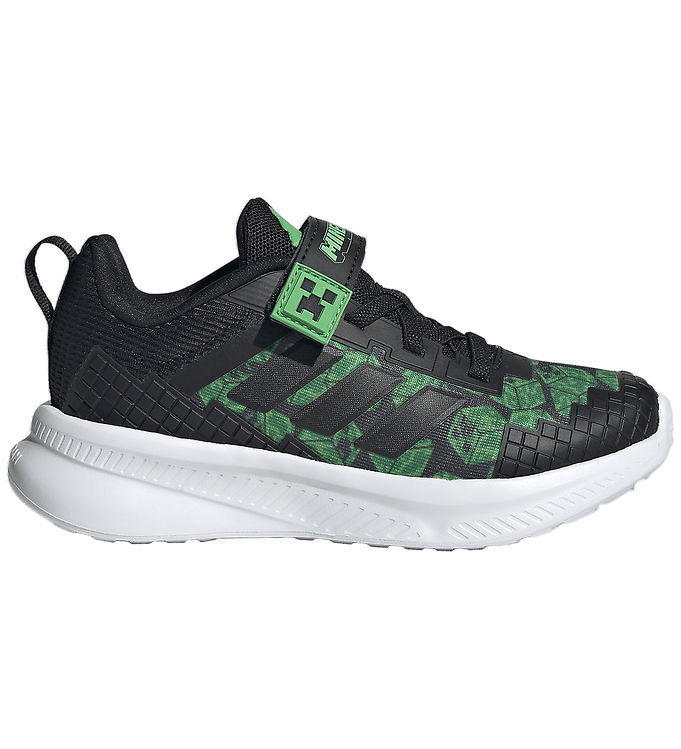 adidas Performance Sko - Minecraft Fortarun - Cblack/Ftww