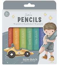 Little Dutch Farveblyanter - 6-pak - Jim - Multi