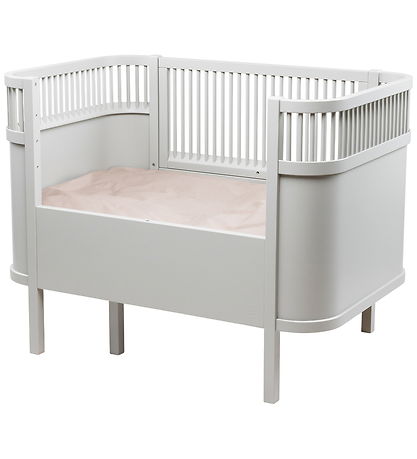Sebra Seng - Baby/Junior - Stone Grå