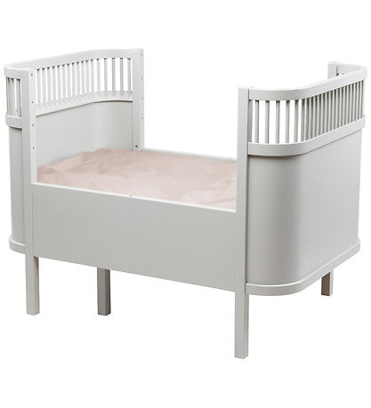 Sebra Seng - Baby/Junior - Stone Grå