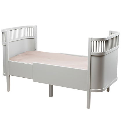 Sebra Seng - Baby/Junior - Stone Grå