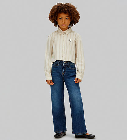 Calvin Klein Jeans - Wide Leg - Authentic Blue Denim