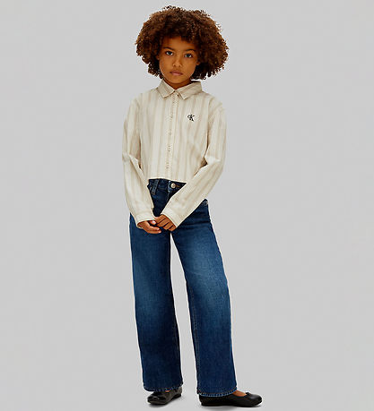 Calvin Klein Jeans - Wide Leg - Authentic Blue Denim