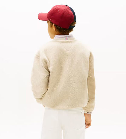 Tommy Hilfiger Fleecetrøje - Polar Fleece - Gulf Sand/ Beige