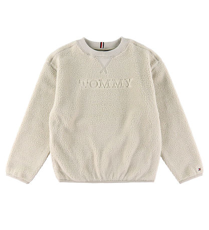 Tommy Hilfiger Fleecetrøje - Polar Fleece - Gulf Sand/ Beige