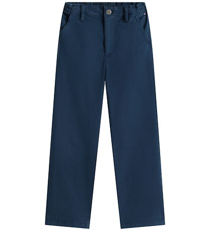Tommy Hilfiger Bukser - Dark Night/ Navy Blue
