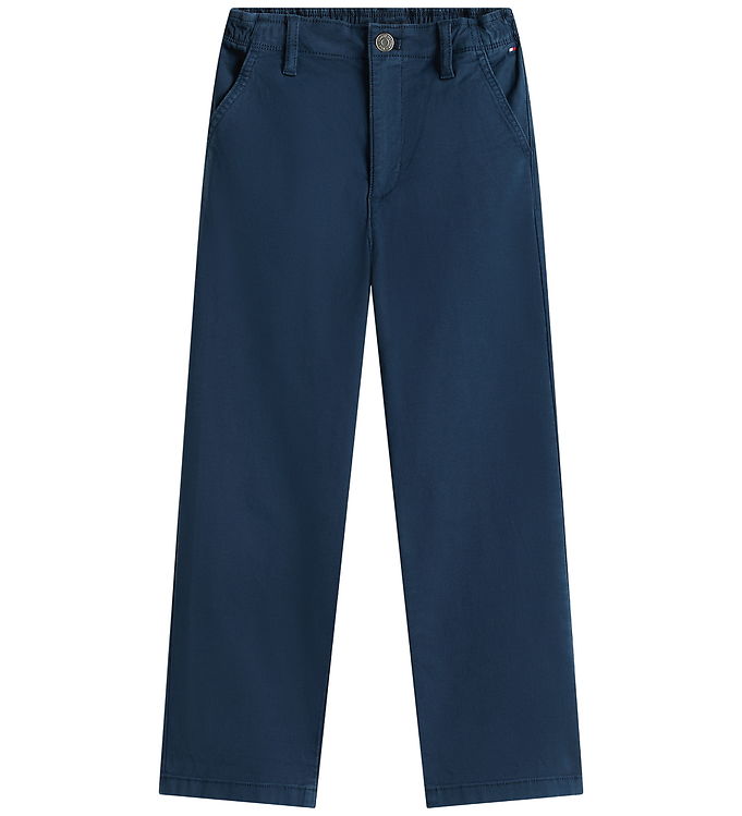 Tommy Hilfiger Bukser - Dark Night/ Navy Blue