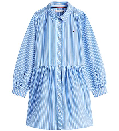 Tommy Hilfiger Skjortekjole - Ithica - Light Powdery Blue