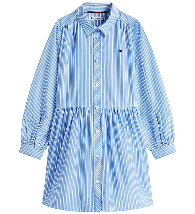 Tommy Hilfiger Skjortekjole - Ithica - Light Powdery Blue
