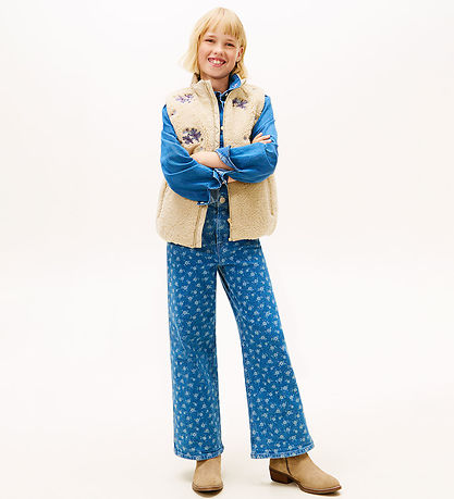 Tommy Hilfiger Jeans - Wide Leg - Flower - Light Denim