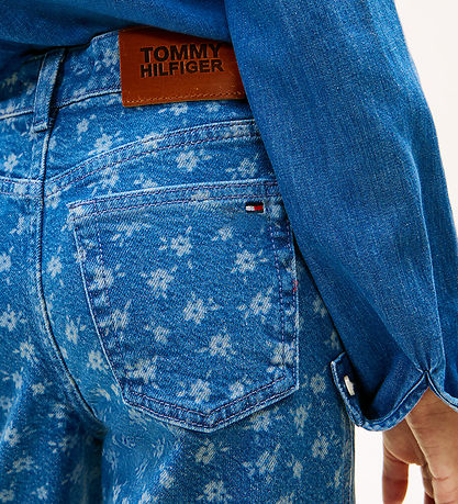 Tommy Hilfiger Jeans - Wide Leg - Flower - Light Denim
