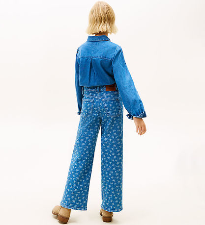 Tommy Hilfiger Jeans - Wide Leg - Flower - Light Denim