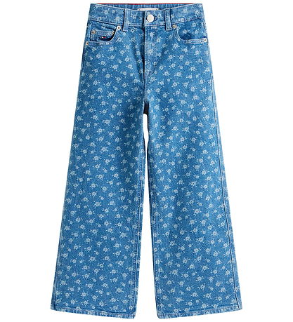 Tommy Hilfiger Jeans - Wide Leg - Flower - Light Denim