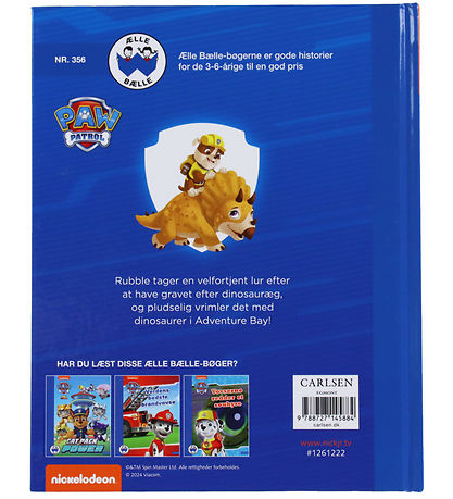 Forlaget Carlsen Bog - Et Bjæffende Dinoeventyr - Paw Patrol