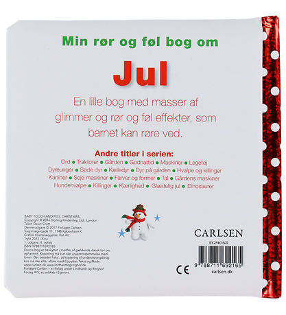 Forlaget Carlsen Bog - Min Rør Og Føl Bog Om Jul