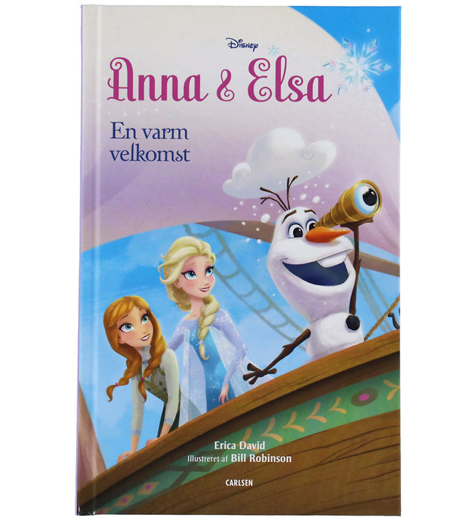 Forlaget Carlsen Bog - Anna Og Elsa - En Varm Velkomst - Dansk